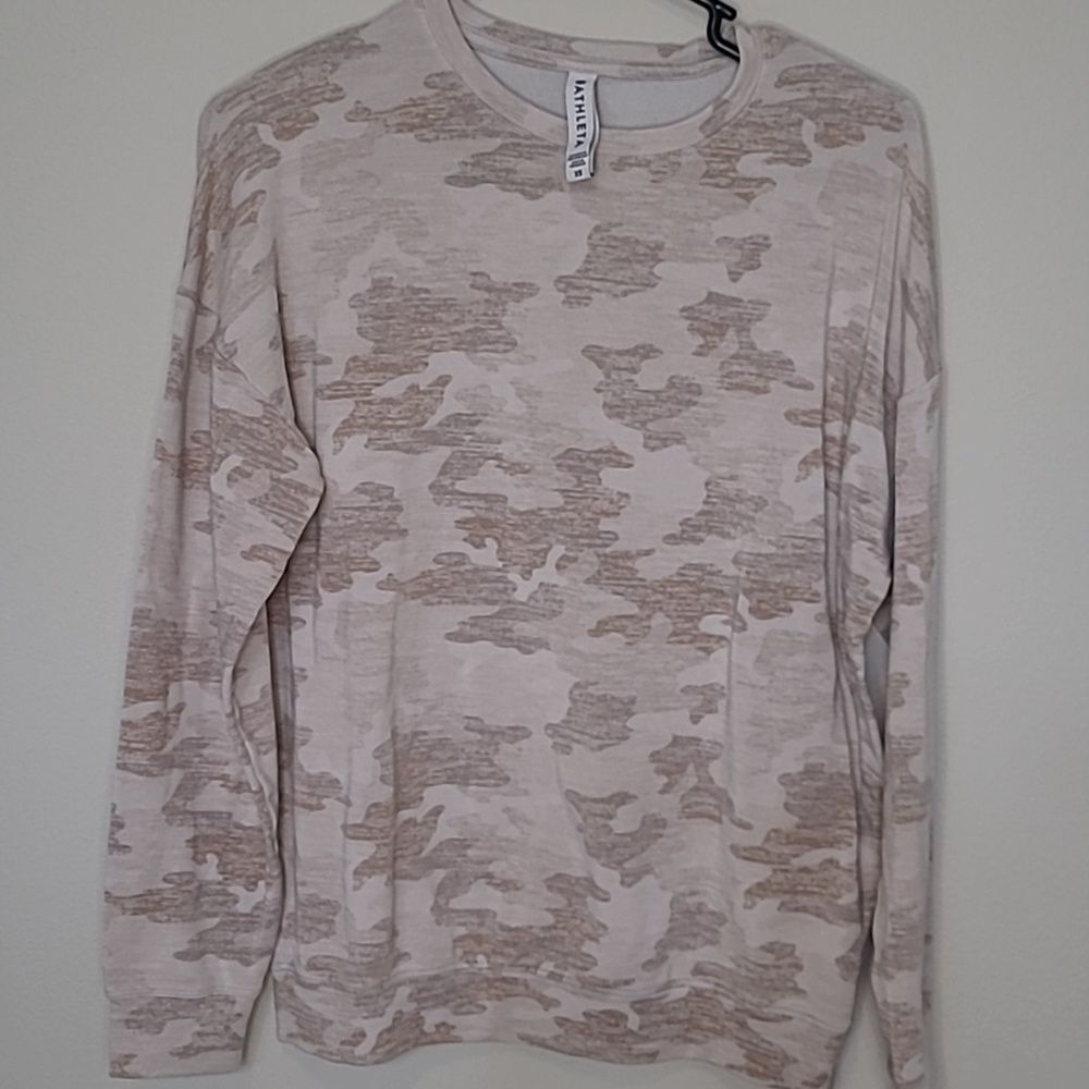 Athleta Pure Luxe Pullover Sweatshirt Size XS